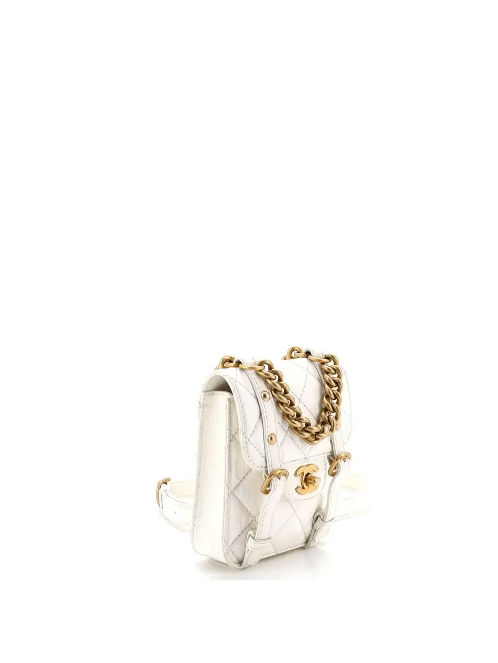 Chanel City School Flap Messenger Bag #220988C30B